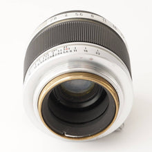 画像をギャラリービューアに読み込む, キヤノン Canon 50mm F2.8 ライカ L39 マウント