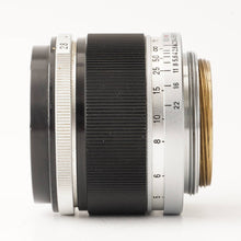 画像をギャラリービューアに読み込む, キヤノン Canon 50mm F2.8 ライカ L39 マウント