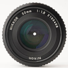 画像をギャラリービューアに読み込む, ニコン Nikon Ai-s NIKKOR 50mm F1.8 パンケーキ