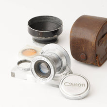 画像をギャラリービューアに読み込む, キヤノン Canon セレナー Serenar 50mm F3.5 沈胴 ライカ L39 マウント