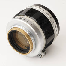 画像をギャラリービューアに読み込む, キヤノン Canon 50mm F1.4 ライカ L39 マウント