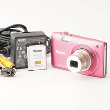 画像をギャラリービューアに読み込む, ニコン Nikon COOLPIX S3300 ピンク