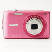 画像をギャラリービューアに読み込む, ニコン Nikon COOLPIX S3300 ピンク