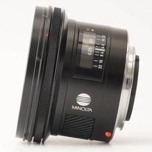 画像をギャラリービューアに読み込む, ミノルタ Minolta AF 20mm F2.8 Sony A マウント