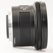 画像をギャラリービューアに読み込む, ミノルタ Minolta AF 20mm F2.8 Sony A マウント