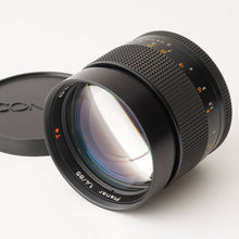 画像をギャラリービューアに読み込む, コンタックス Contax Carl Zeiss Planar 85mm F1.4 T* AEG CYマウント