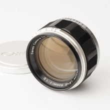 画像をギャラリービューアに読み込む, キヤノン Canon 50mm F1.2 ライカ L39 マウント