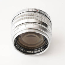 画像をギャラリービューアに読み込む, キヤノン Canon 50mm F1.5 ライカ L39 マウント