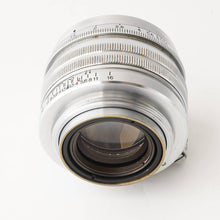 画像をギャラリービューアに読み込む, キヤノン Canon 50mm F1.5 ライカ L39 マウント