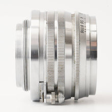 画像をギャラリービューアに読み込む, キヤノン Canon 50mm F1.5 ライカ L39 マウント