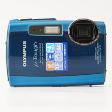 画像をギャラリービューアに読み込む, オリンパス Olympus μ mju TOUGH-3000 ブルー 3.6x 光学ズーム