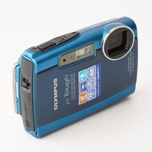 画像をギャラリービューアに読み込む, オリンパス Olympus μ mju TOUGH-3000 ブルー 3.6x 光学ズーム