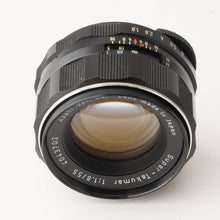 画像をギャラリービューアに読み込む, ペンタックス Pentax Asahi スーパータクマー Super Takumar 55mm F1.8 M42マウント