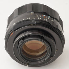 画像をギャラリービューアに読み込む, ペンタックス Pentax Asahi Super Multi Coated タクマー Takumar 55mm F1.8 M42 マウント