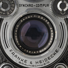 画像をギャラリービューアに読み込む, ローライ フレックスROLLEIFLEX 3.5B Schneider-Kreuznach Xenar 75mm F3.5