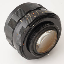 画像をギャラリービューアに読み込む, ペンタックス Asahi Pentax スーパータクマー Super Takumar 50mm F1.4 M42マウント前期型