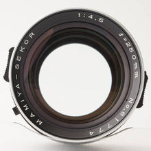 画像をギャラリービューアに読み込む, マミヤ Mamiya Mamiya-Sekor 250mm F4.5 RB67用