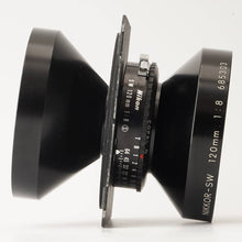 画像をギャラリービューアに読み込む, ニコン Nikon Nikkor-SW 120mm F8