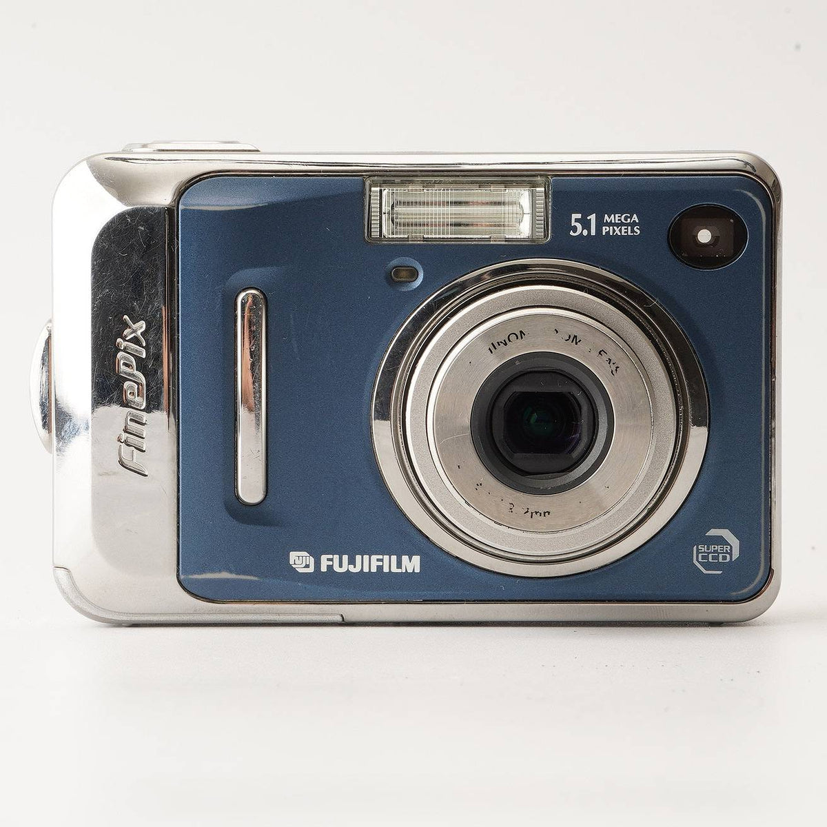 【動作確認済】FUJIFILM FinePix A500 デジカメ ブルー FUJIFILM FinePix(ファインピックス) A500 デジタルカメラ