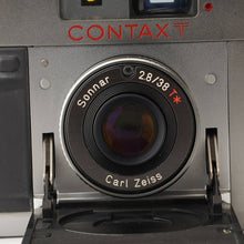 画像をギャラリービューアに読み込む, コンタックス Contax T / Carl Zeiss Sonnar T* 38mm f/2.8