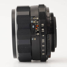 画像をギャラリービューアに読み込む, ペンタックス Pentax スーパータクマー Super Takumar 55mm f/1.8 M42マウント