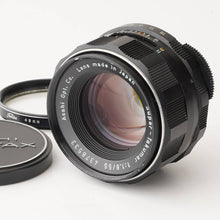 画像をギャラリービューアに読み込む, ペンタックス Pentax スーパータクマー Super Takumar 55mm f/1.8 M42マウント