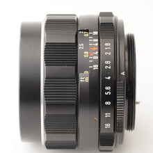 画像をギャラリービューアに読み込む, ペンタックス Pentax スーパータクマー Super Takumar 55mm f/1.8 M42マウント