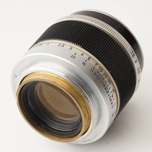 画像をギャラリービューアに読み込む, キヤノン Canon 50mm F1.8 ライカ L39 マウント