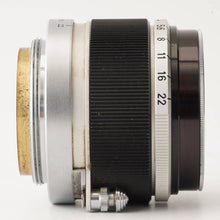 画像をギャラリービューアに読み込む, キヤノン Canon 50mm F1.8 ライカ L39 マウント