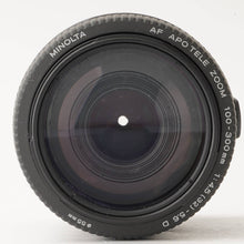 Load image into Gallery viewer, Minolta AF APO TELE ZOOM 100-300mm f/4.5-5.6 D