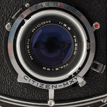 画像をギャラリービューアに読み込む, リコー Ricoh リコーフレックス RICOHFLEX Dia Riken Ricoh 80mm F3.5