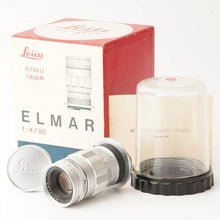 画像をギャラリービューアに読み込む, ライカ Leica Ernst Leitz GmbH Wetzlar Elmar 9cm F4 Mマウント