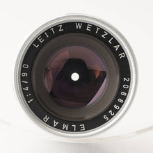 画像をギャラリービューアに読み込む, ライカ Leica Ernst Leitz GmbH Wetzlar Elmar 9cm F4 Mマウント