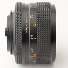 画像をギャラリービューアに読み込む, コンタックス Contax カールツァイス Carl Zeiss Planar 50mm F1.4 T* AEJ C/Y マウント