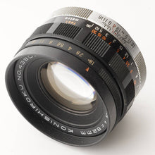 画像をギャラリービューアに読み込む, コニカ Konica FP / 小西六 Konishiroku Hexanon 52mm F1.8
