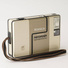 画像をギャラリービューアに読み込む, コニカ Konica Auto Focus Recorder レコーダー ゴールド Hexanon 24mm F4
