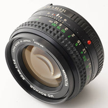 画像をギャラリービューアに読み込む, ミノルタ Minolta XD-S / MD ROKKOR 50mm F1.4