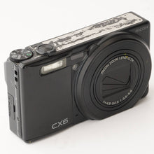 画像をギャラリービューアに読み込む, リコー Ricoh CX6 ブラック コンパクトデジタルカメラ