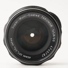 Load image into Gallery viewer, Pentax Asahi SMC Takumar 55mm f/1.8