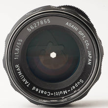 画像をギャラリービューアに読み込む, ペンタックス Pentax Asahi Super Multi Coated タクマー Takumar 55mm f/1.8 M42マウント