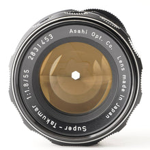 画像をギャラリービューアに読み込む, ペンタックス Pentax Asahi スーパータクマー Super Takumar 55mm F1.8 M42 Mount