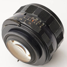 画像をギャラリービューアに読み込む, ペンタックス Pentax Asahi スーパータクマー Super Takumar 50mm F1.4 前期型 8枚玉 M42 マウント
