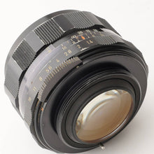 画像をギャラリービューアに読み込む, ペンタックス Pentax Asahi スーパータクマー Super Takumar 50mm F1.4 前期型 8枚玉 M42 マウント