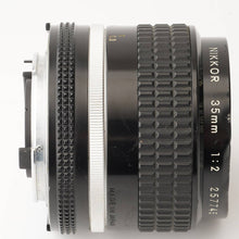 画像をギャラリービューアに読み込む, ニコン Nikon Ai-s NIKKOR 35mm F2