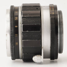 画像をギャラリービューアに読み込む, 東京光学 Tokyo Kogaku Topcor-S 5cm 50mm F2 ライカ L39マウント