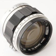 画像をギャラリービューアに読み込む, キヤノン Canon 50mm F1.4 ライカ L39 マウント