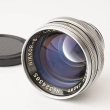 画像をギャラリービューアに読み込む, ニコン 日本光学 Nippon Kogaku Nikkor-S C 5cm 50mm F1.4 Sマウント