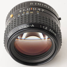 画像をギャラリービューアに読み込む, ペンタックス Pentax SMC PENTAX-A 50mm F1.2 K Mount