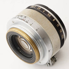 画像をギャラリービューアに読み込む, キヤノン Canon 35mm F1.8 ライカ L39 マウント