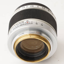 Load image into Gallery viewer, Canon 50mm f/1.8 L39 LTM